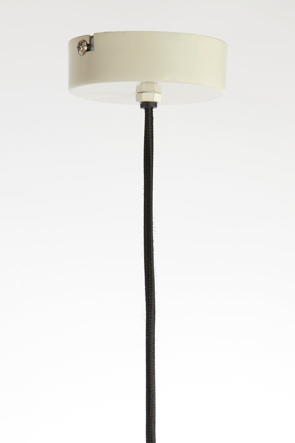 Hanging lamp 53x37 cm FELIDA cream