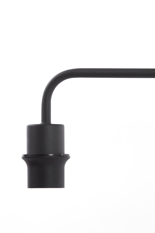 Hanging lamp 3L 48x25 cm EDISA matt black