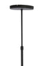 Hanging lamp 3L 48x25 cm EDISA matt black