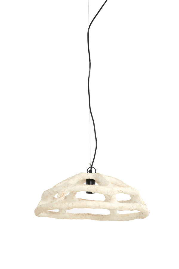 Hanging lamp 52x24 cm PORILA cream