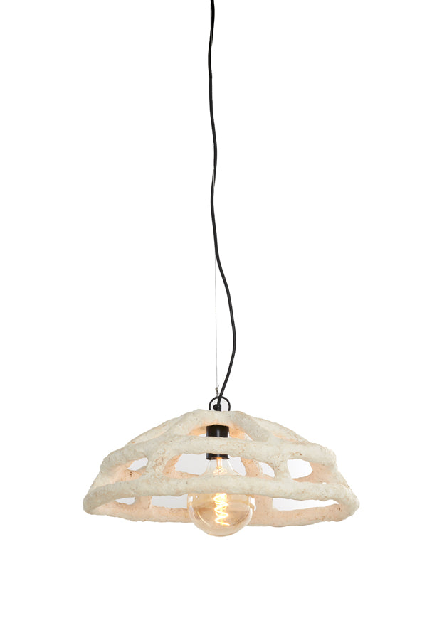 Hanging lamp 52x24 cm PORILA cream