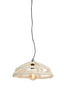 Hanging lamp 52x24 cm PORILA cream