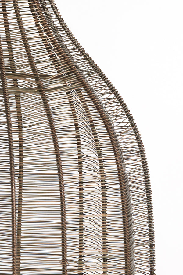 Hanging lamp 25x41,5 cm MARIAMA antique bronze