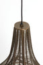 Hanging lamp 35x50 cm MARIAMA antique bronze