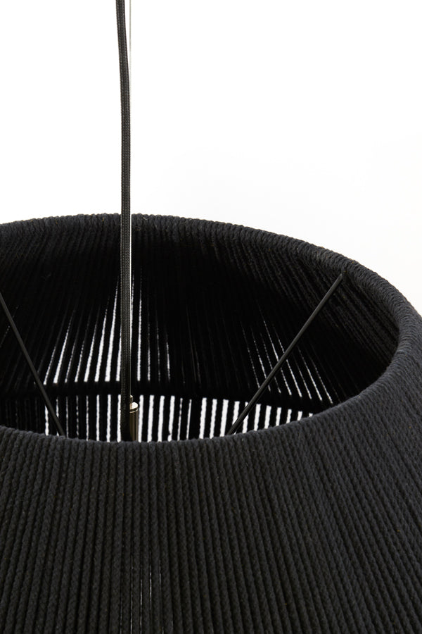 Hanging lamp 71x58 cm AGARO black