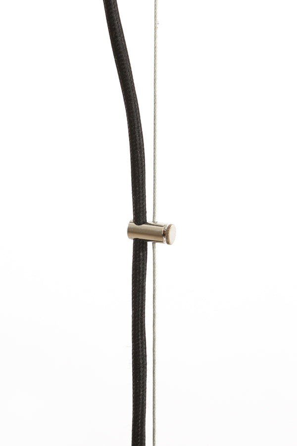 Hanging lamp 71x58 cm AGARO black