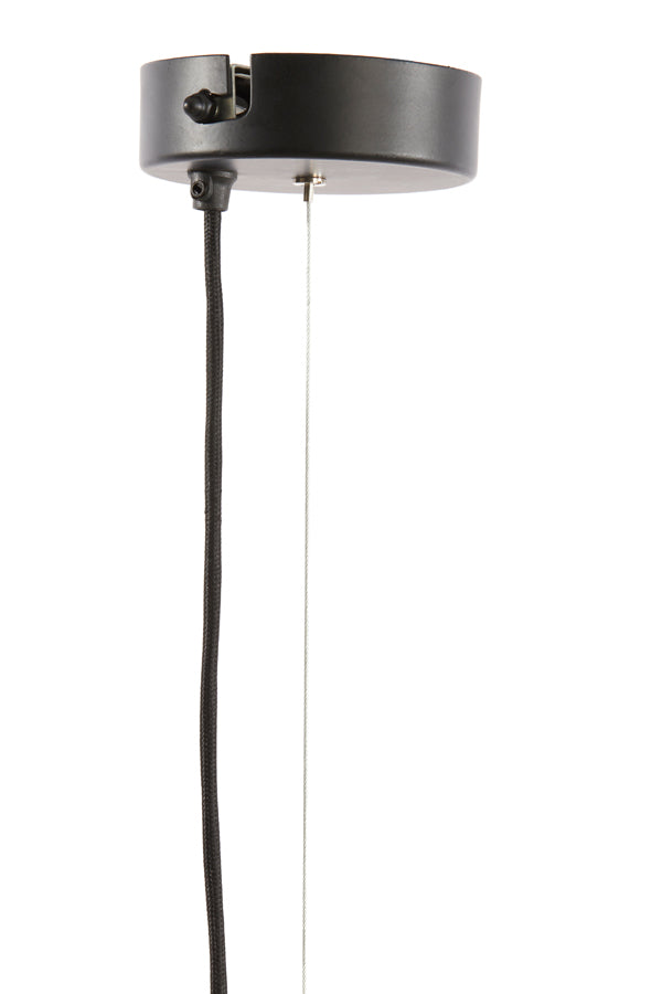 Hanging lamp 71x58 cm AGARO black
