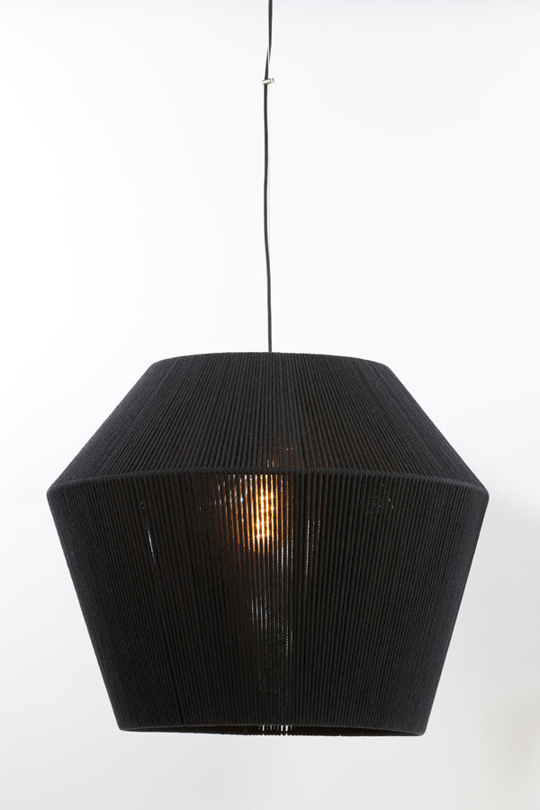 Hanging lamp 71x58 cm AGARO black