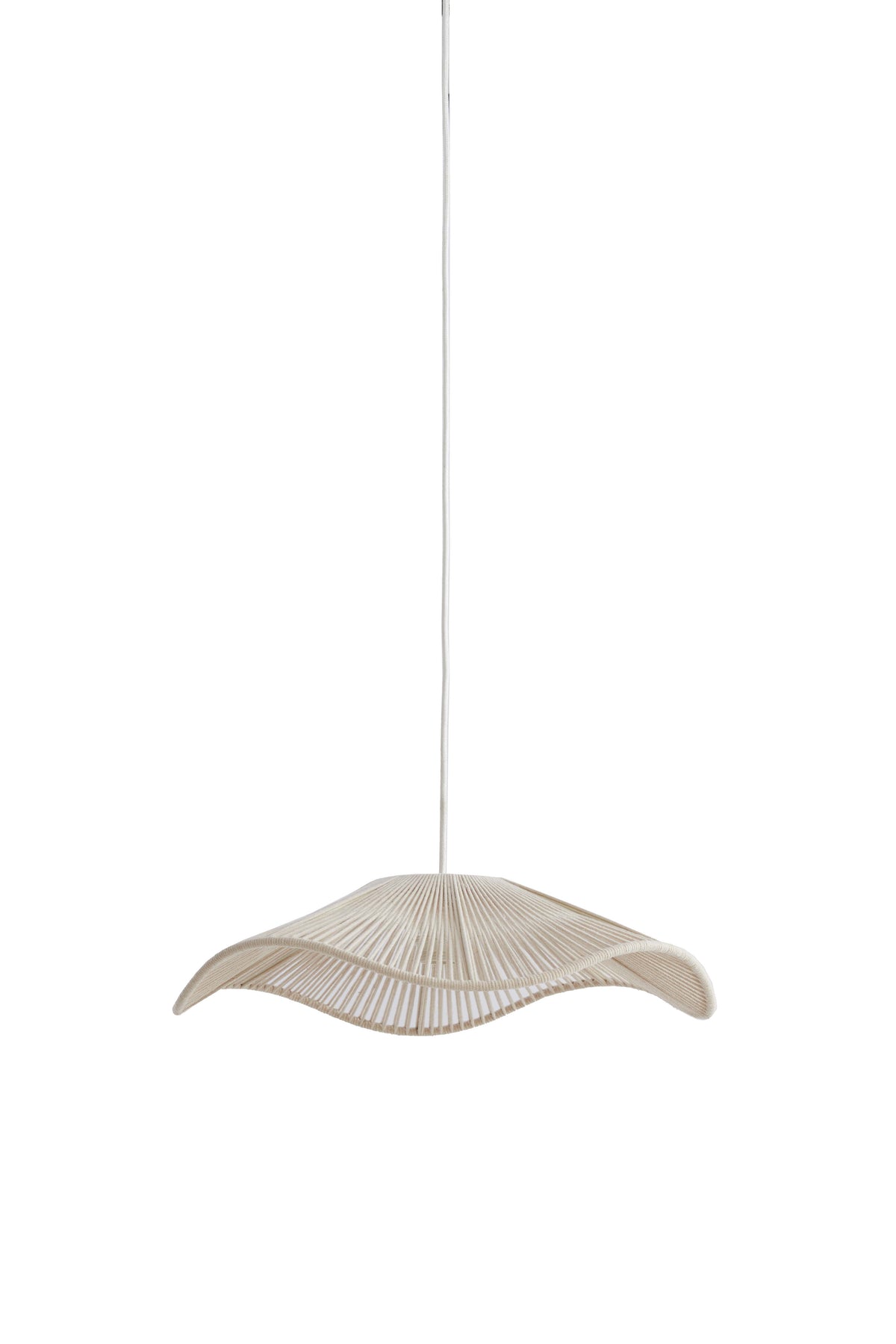 Hanging lamp 50x12 cm RAFA cream