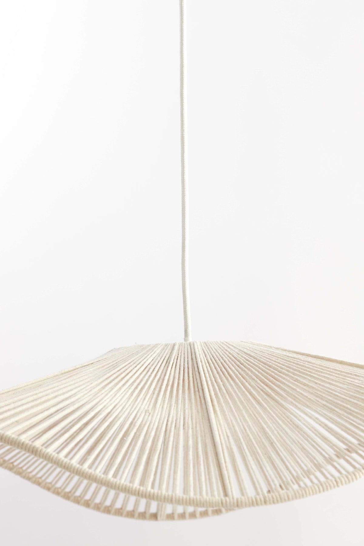 Hanging lamp 50x12 cm RAFA cream