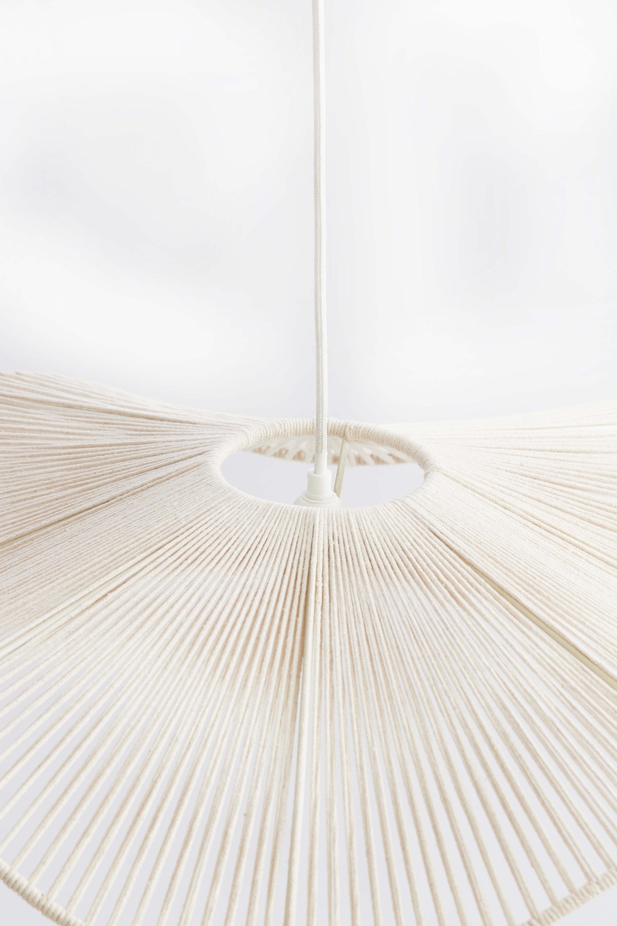 Hanging lamp 50x12 cm RAFA cream