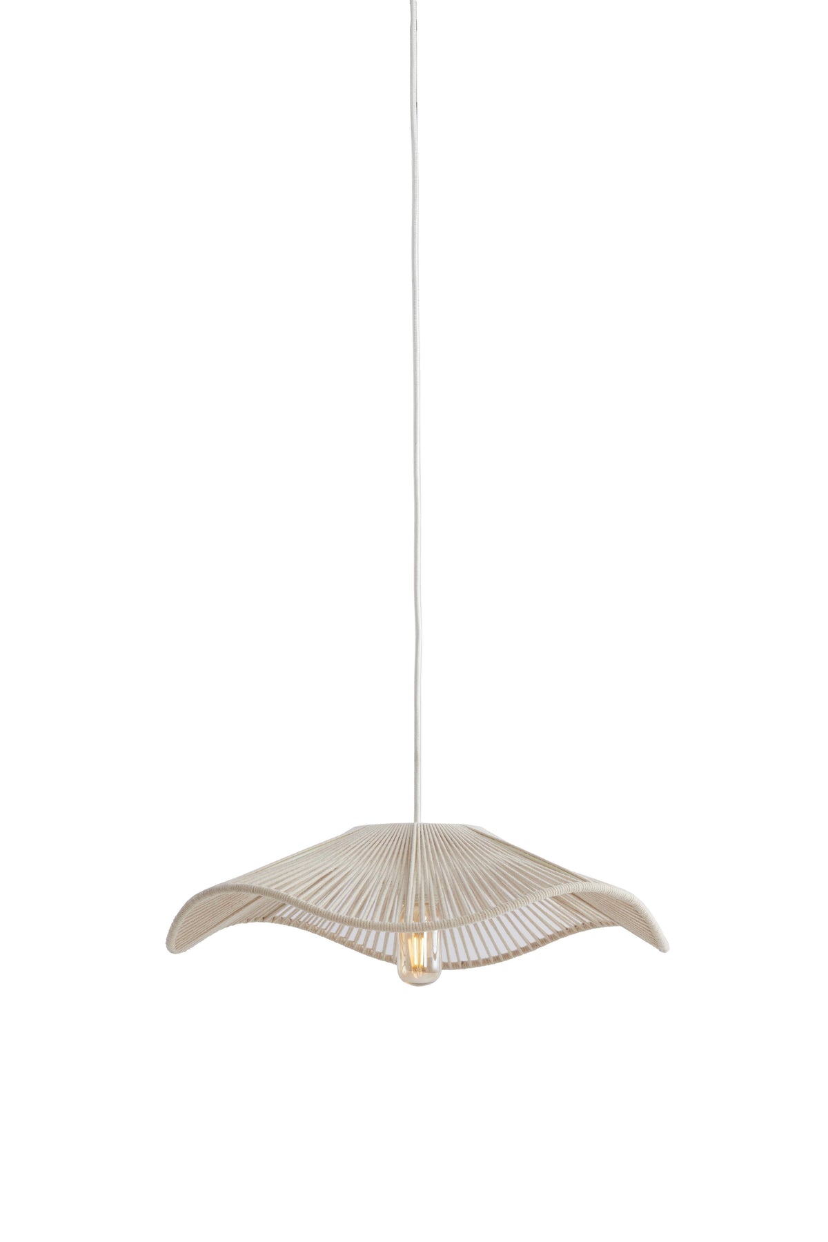 Hanging lamp 50x12 cm RAFA cream