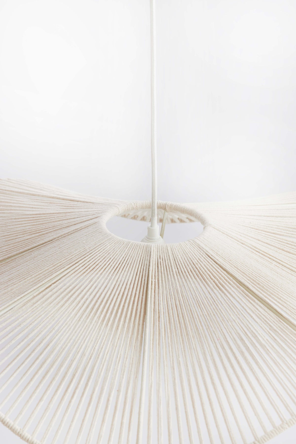 Hanging lamp 70x15 cm RAFA cream