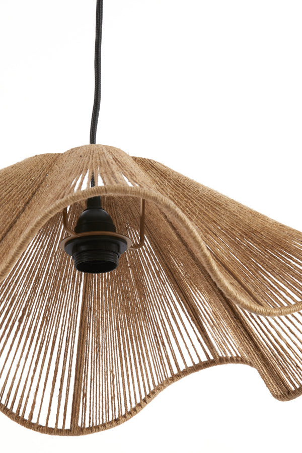 Hanging lamp 48x19 cm FODARA jute natural