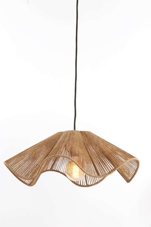 Hanging lamp 48x19 cm FODARA jute natural