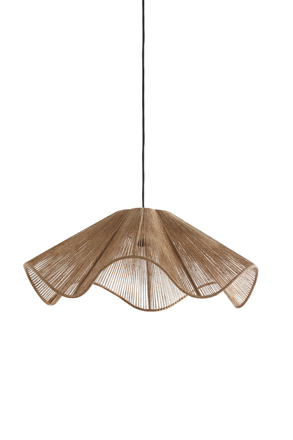 Hanging lamp 60x24 cm FODARA jute natural