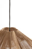 Hanging lamp 60x24 cm FODARA jute natural