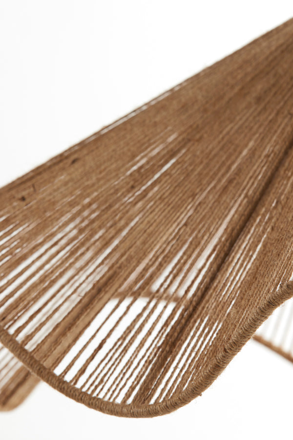 Hanging lamp 60x24 cm FODARA jute natural