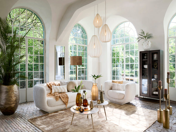 Hanging lamp 50x72 cm ITELA sand