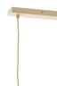 Hanging lamp 3L 80x8x40 cm ITELA sand