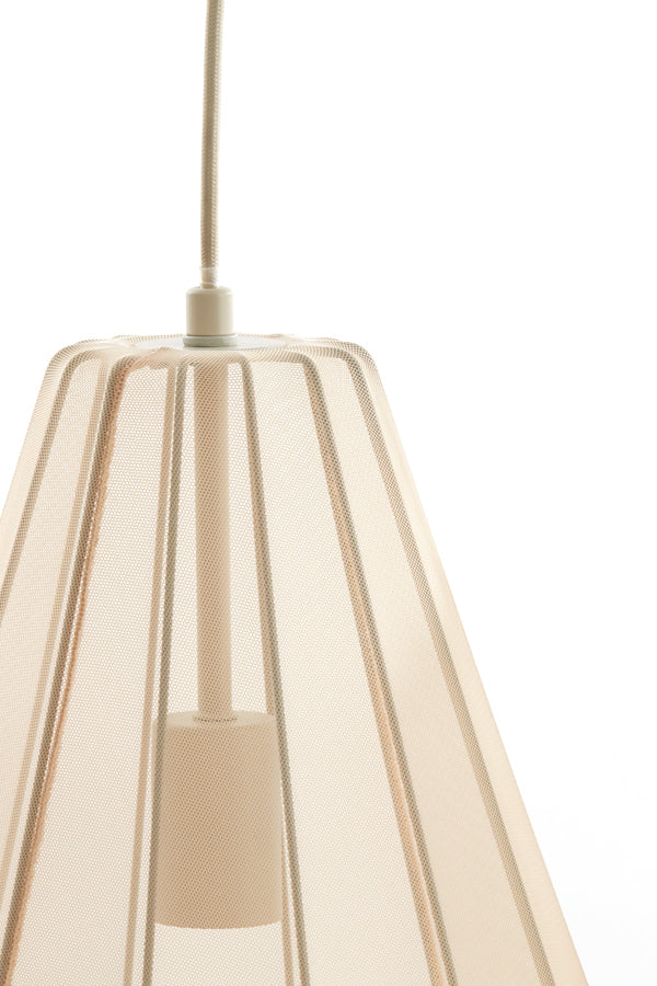 Hanging lamp 3L 80x8x40 cm ITELA sand