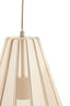 Hanging lamp 3L 80x8x40 cm ITELA sand