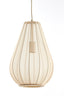 Hanging lamp 3L 80x8x40 cm ITELA sand