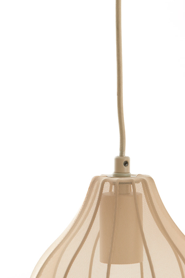 Hanging lamp 5L 100x15x21,5 cm ELATI sand