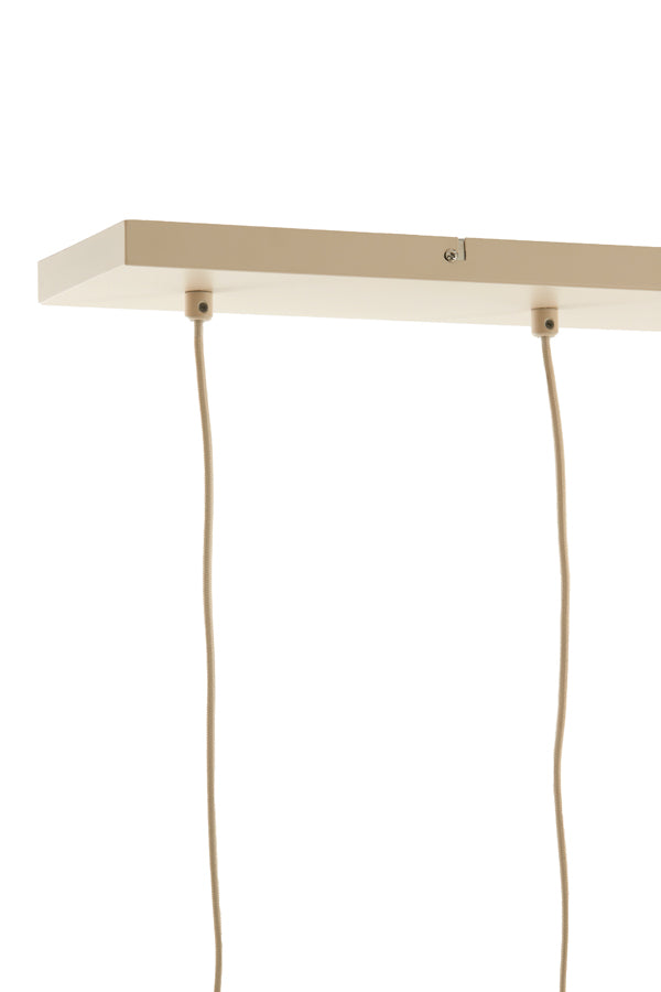 Hanging lamp 5L 100x15x21,5 cm ELATI sand