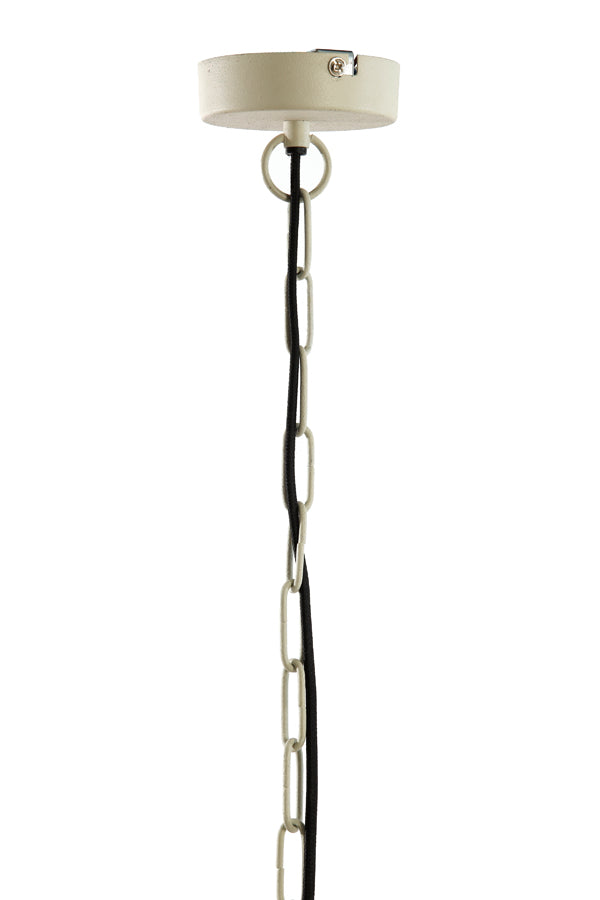 Hanging lamp 40x18 cm BAHOTO matt cream
