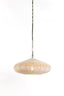 Hanging lamp 40x18 cm BAHOTO matt cream