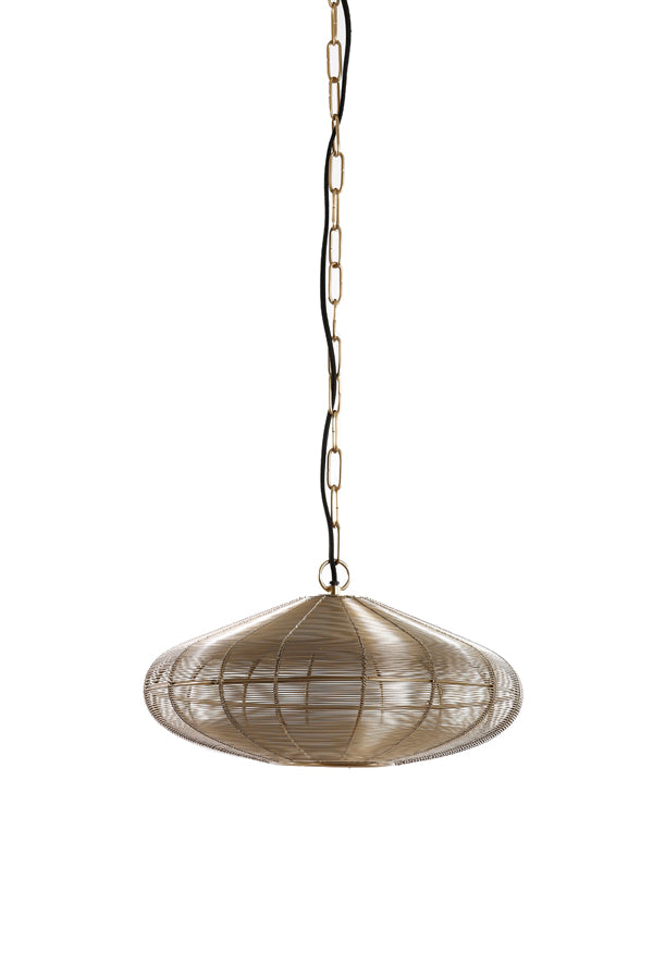 Hanging lamp 40x18 cm BAHOTO light gold