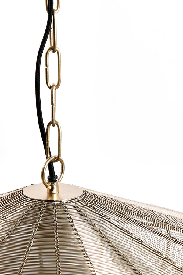 Hanging lamp 40x18 cm BAHOTO light gold