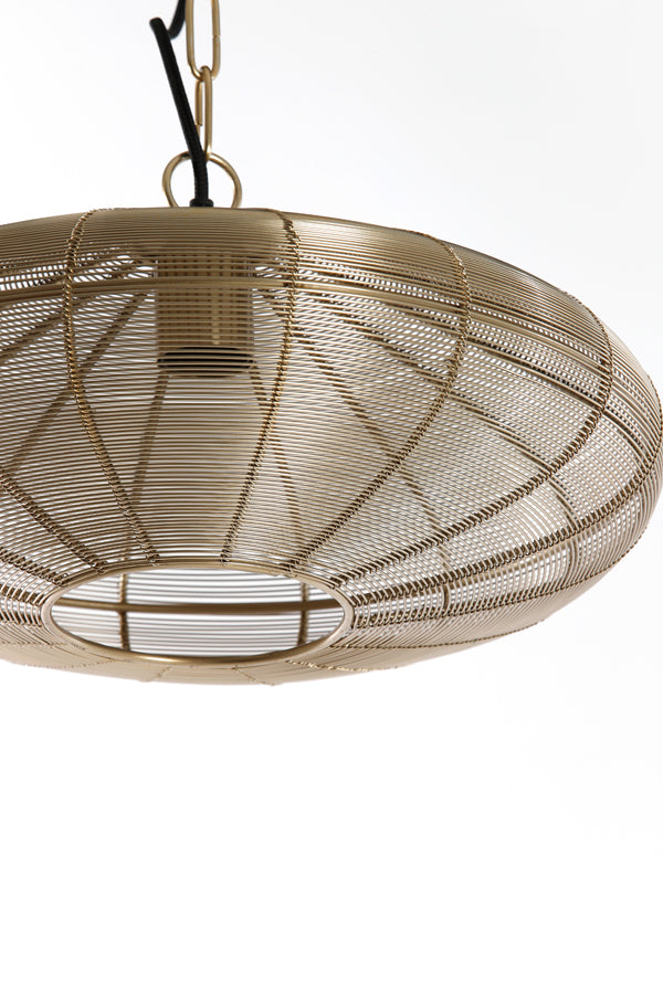 Hanging lamp 40x18 cm BAHOTO light gold