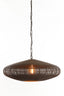 Hanging lamp 51x20 cm BAHOTO matt dark brown