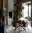 Hanging lamp 60x23 cm BAHOTO matt black