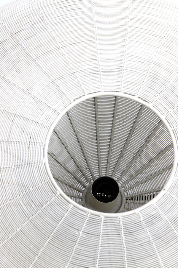 Hanging lamp 60x23 cm BAHOTO matt cream