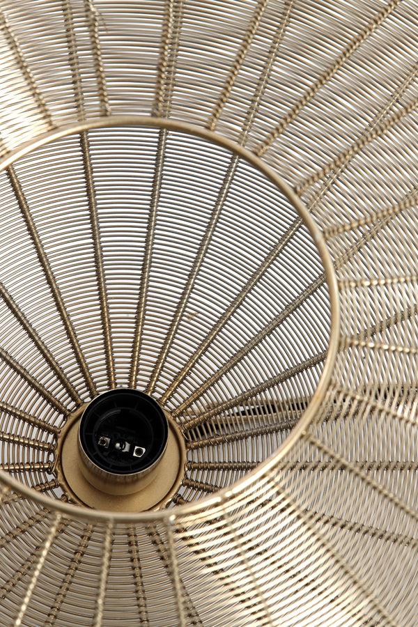 Hanging lamp 60x23 cm BAHOTO light gold