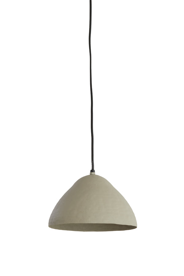 Hanging lamp 25x15 cm ELIMO matt light grey