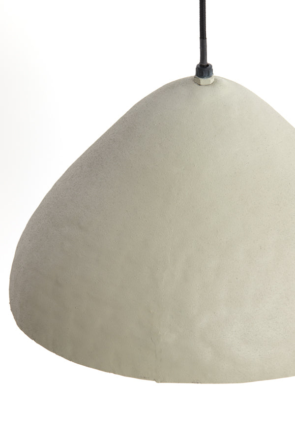 Hanging lamp 25x15 cm ELIMO matt light grey
