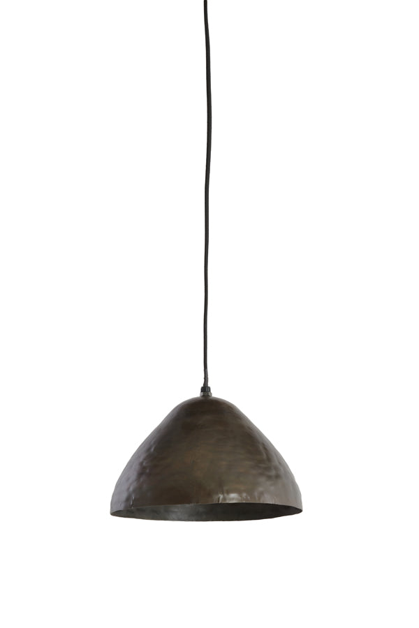 Hanging lamp 25x15 cm ELIMO dark brown bronze