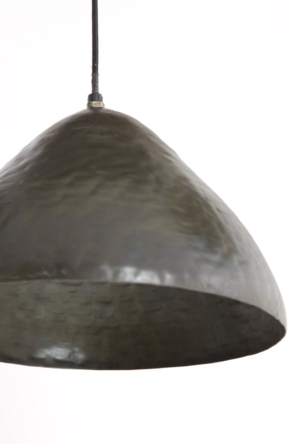 Hanging lamp 25x15 cm ELIMO dark brown bronze