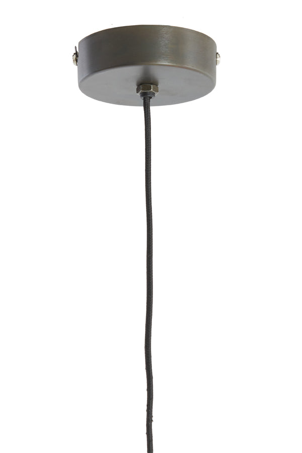 Hanging lamp 25x15 cm ELIMO dark brown bronze