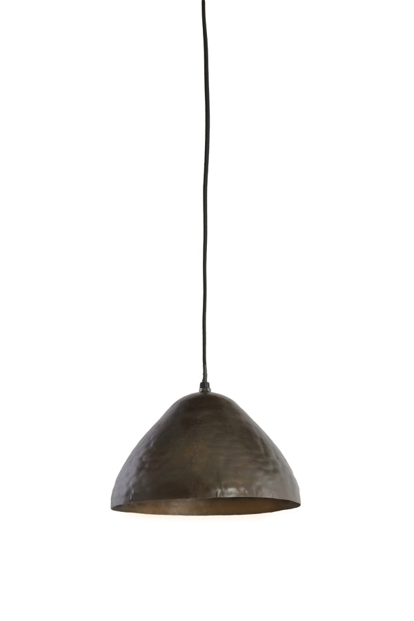 Hanging lamp 25x15 cm ELIMO dark brown bronze
