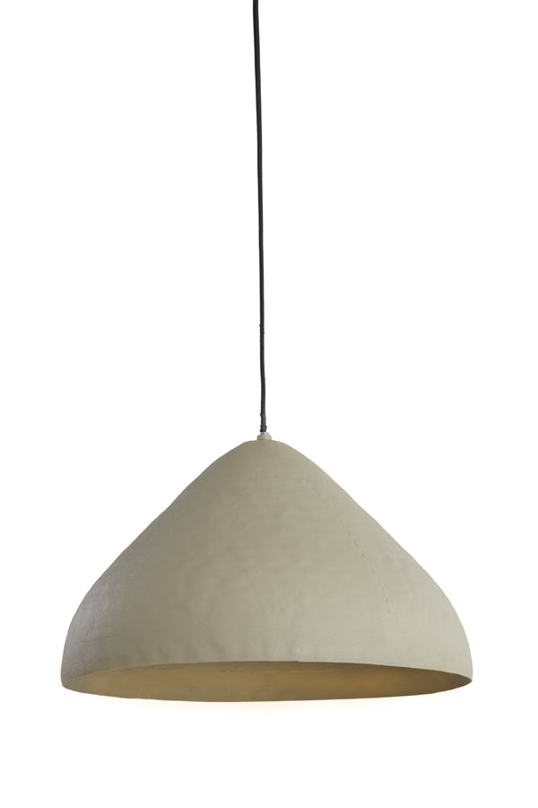 Hanging lamp 40x25 cm ELIMO matt light grey