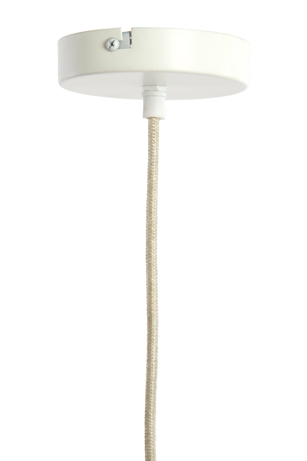 Hanging lamp 38,5x28 cm ZUBEDA cream