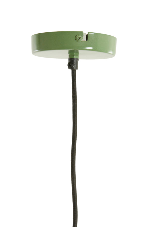 Hanging lamp 40x30 cm ZUBEDO olive green
