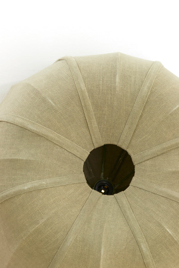 Hanging lamp 40x30 cm ZUBEDO olive green