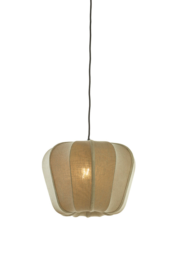 Hanging lamp 40x30 cm ZUBEDO olive green