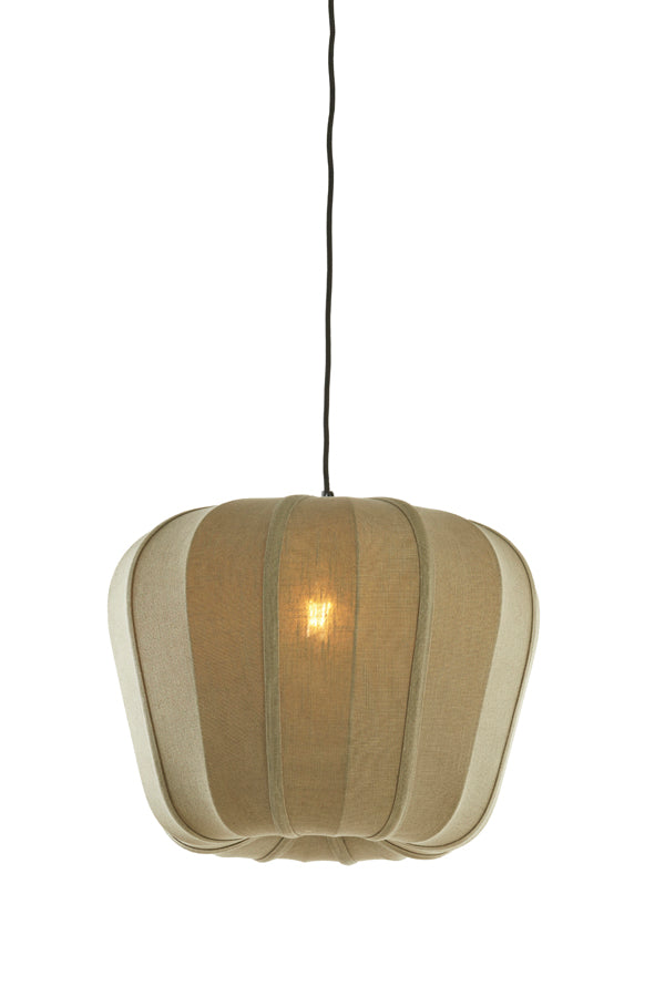 Hanging lamp 49,5x38 cm ZUBEDO olive green